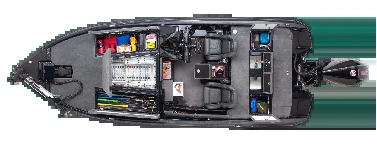 Phoenix 921 Elite X with storage compartments open