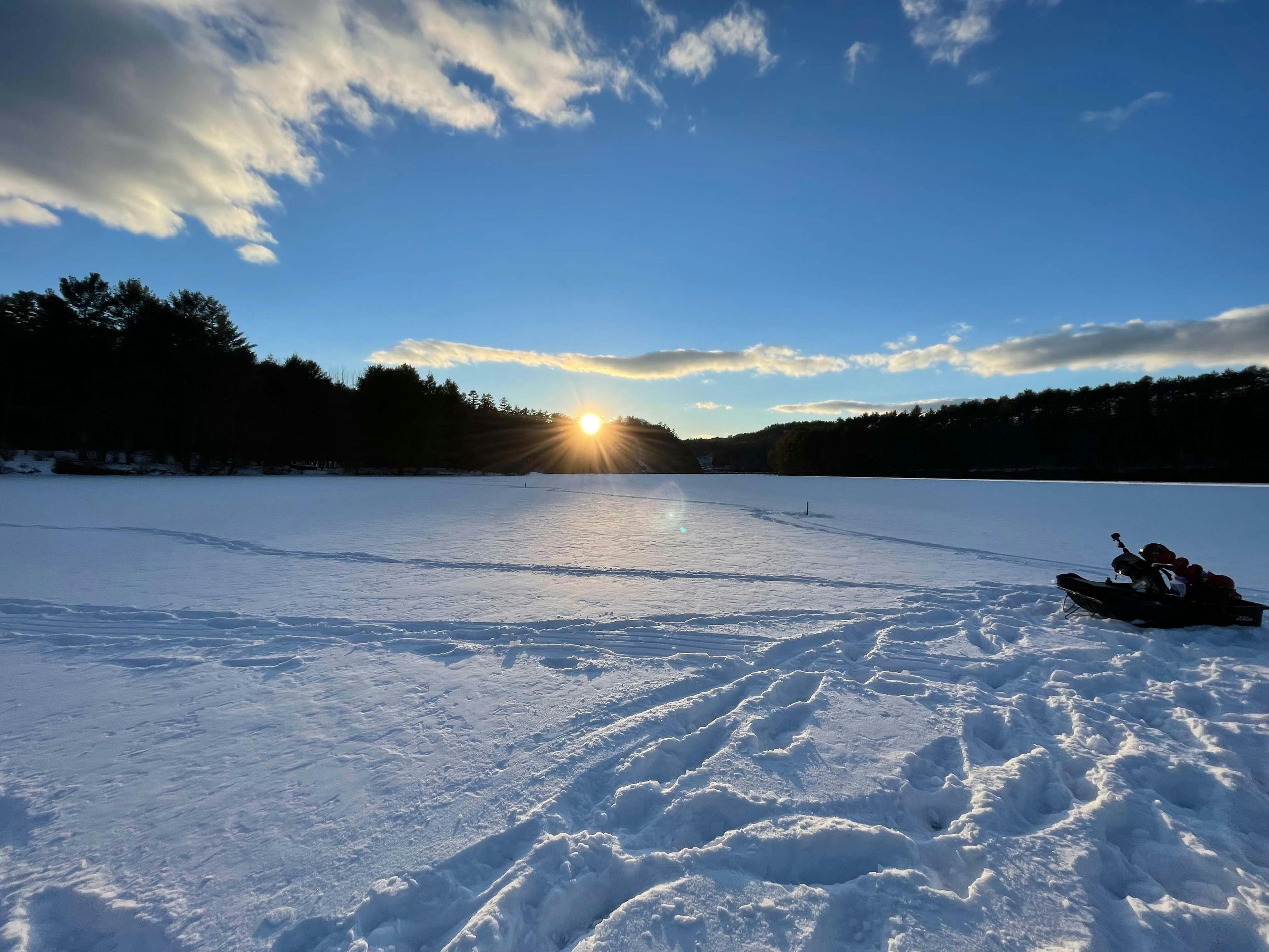 frozen-over-lake